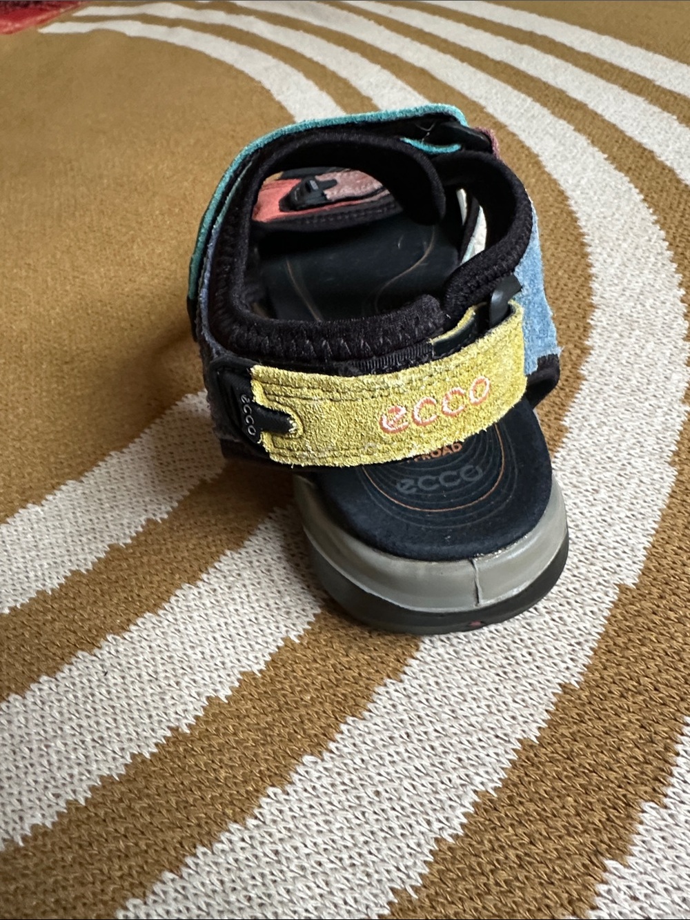 Ecco Women’s Yucatán Colorblock Sport Sandals 9-9.5 - Picture 2 of 4